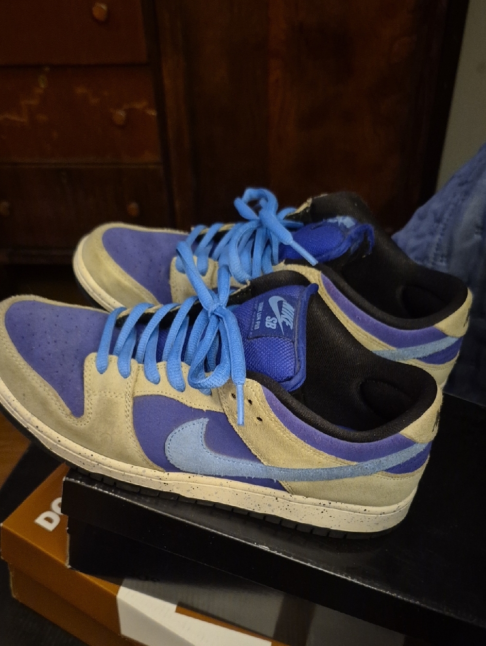 Sz 9 Nike Sb Dunk Low Celadon 2020 Used
